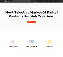 Digistore joomla template for joomla and Digicom for eCommerce