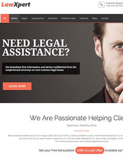 Joomla Template For Lawagency Image