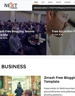 News Template For Joomla Image